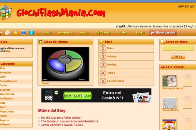 Giochi Flash Mania